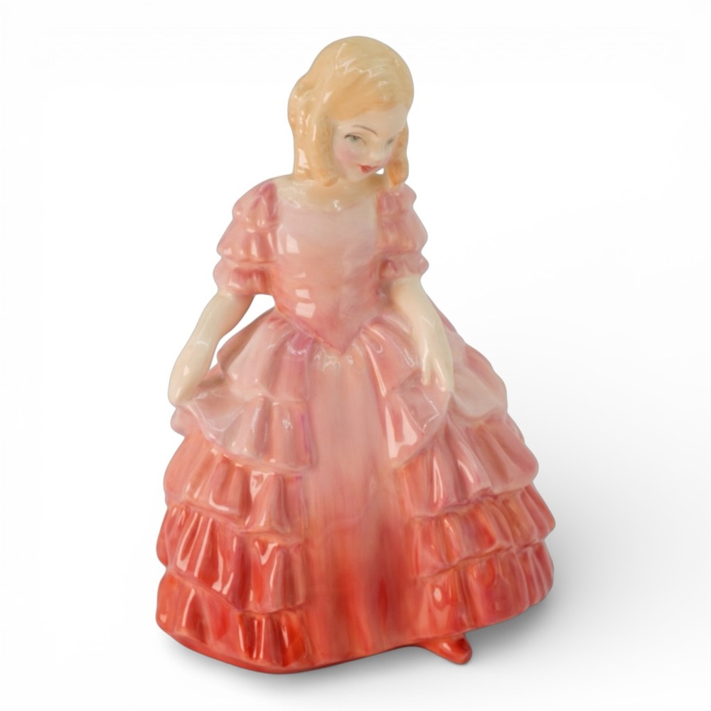 Royal Doulton Pink and Cream Figurine - Rose (1930)
